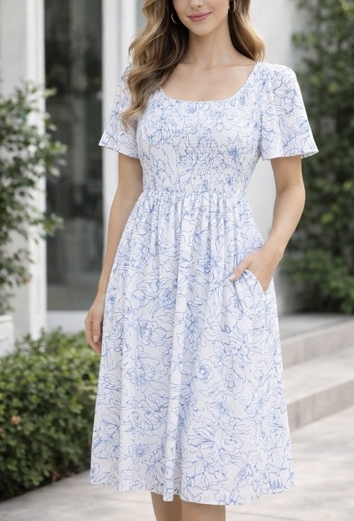 Picture of EK5125D-mocked waistline