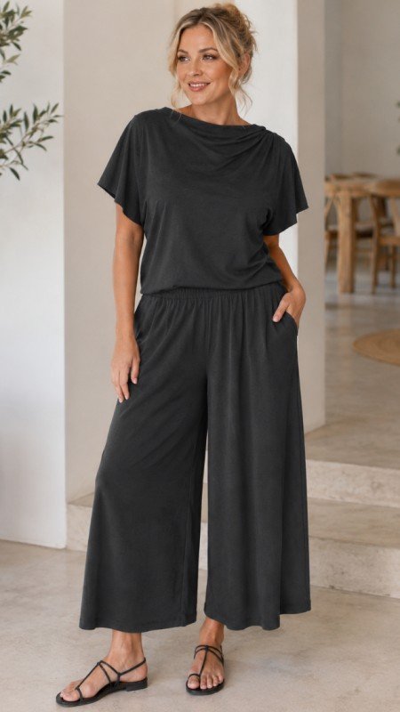 Picture of Chic women's pants Set-SILVER701322-SET