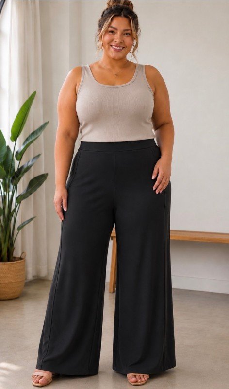 Picture of X211260P-CURVY  SOLID BLACK
