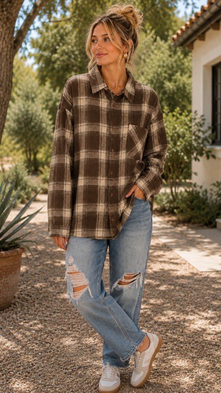 Picture of 61102J- PLAID SHIRT