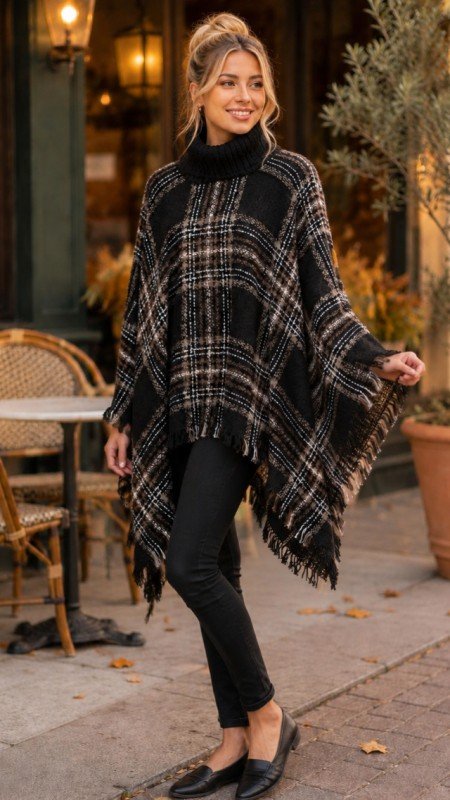 Picture of 20260602-PONCHO ONE SIZE REGULAR AND CURVY